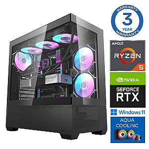 INTOP AQUA Ryzen 5 7600X 16GB DDR5 1TB SSD M.2 NVME RTX4070 SUPER 12GB WIN11