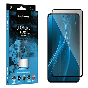 MS Diamond Glass Edge FG Xiaomi Poco X6 czarny|juodi pilni klijai