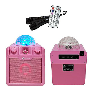 Portable Speaker N-GEAR DISCO BLOCK 410 PINK Pink Wireless Bluetooth DISCOBLOCK410P