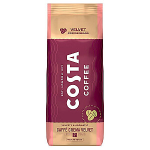 Costa Coffee Crema Velvet kavos pupelės 1 kg