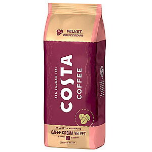 Costa Coffee Crema Velvet kavos pupelės 1 kg