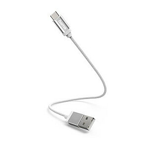 USB-C įkrovimo laidas 0,2 m Baltas