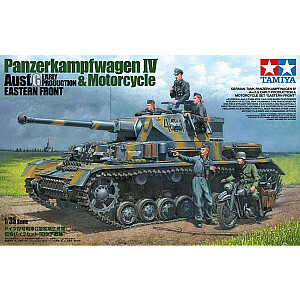Plastikinio vokiško tanko Panzerkampfwagen IV Ausf.G modelis