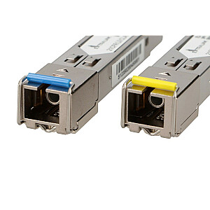 Moduliai SFP 1.25G WDM 1310/1550 nm 3 km SC