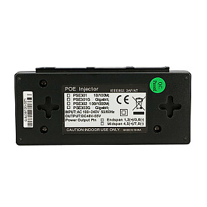 PoE maitinimo šaltinis POE-48-48W 48V, 1A, 48W