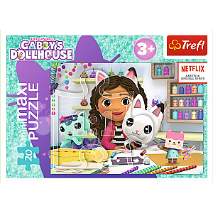 TREFL GABBY´S DOLLHOUSE Мини макси пазл 20 шт.