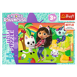 TREFL GABBY´S DOLLHOUSE Мини макси пазл 20 шт.