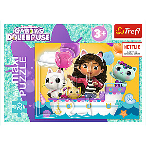 TREFL GABBY´S DOLLHOUSE Мини макси пазл 20 шт.