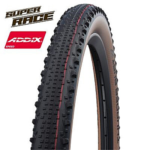 Padanga Schwalbe Thunder Burt EVO TLE SuperRace 29x2.25 [57-622] juoda