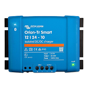 Victron Energy Orion-Tr Smart 12/24-10A izoliuotas nuolatinės srovės įkroviklis (240 W)