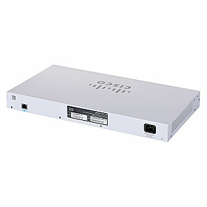 Cisco CBS220-24FP-4G tinklo jungiklis valdomas L2 Gigabit Ethernet (10/100/1000) Maitinimas per Ethernet (PoE) Balta