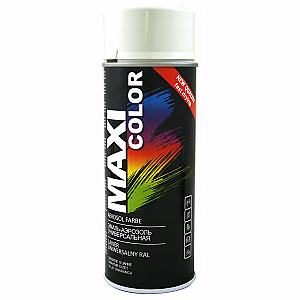 Aerosolkrāsa Maxi Color RAL9003 400ml balta spīdīga