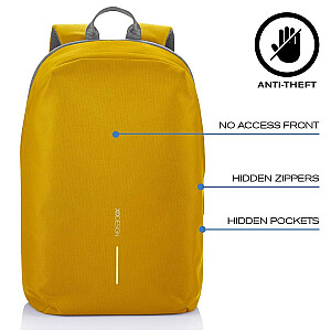 ANTI-WARNING BACKPACK XD DESIGN BOBBY SOFT YELLOW Prekė: P705.798