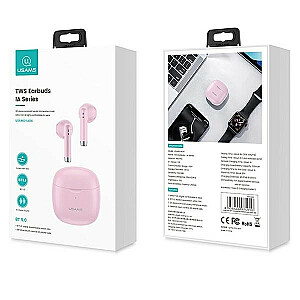 TWS 5.0 Bluetooth ausinės IA Series Pink BHUIA04