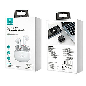 TWS 5.2 NX10 Series Bluetooth-наушники с двумя микрофонами, белые