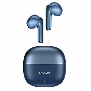 TWS 5.1 XH serijos mėlynos Bluetooth ausinės su dviem mikrofonais