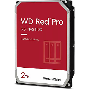 WD Red Pro 2TB 3,5" SATA III (6 Gb/s) serverio diskas (WD2002FFSX)