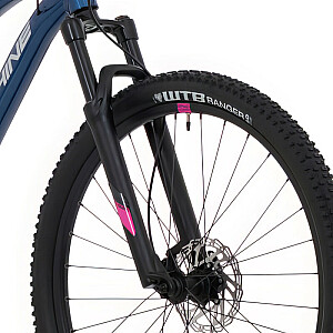 Moteriškas kalnų dviratis Rock Machine Catherine 70-27  Juodas/rožinis (Rato dydis: 27,5 Rėmo dydis: M)