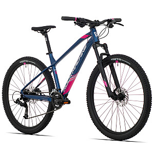 Moteriškas kalnų dviratis Rock Machine Catherine 70-27  Juodas/rožinis (Rato dydis: 27,5 Rėmo dydis: M)