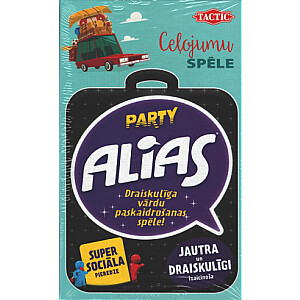 Игра Alias ​​Party, туристическая версия, на латышском языке.