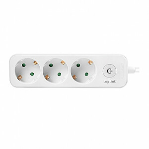 LogiLink 3 lizdai 1,5 m balti