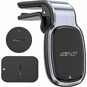 Acefast Магнитный автомобильный держатель телефона Acefast на дефлектор серый (D16 серый)