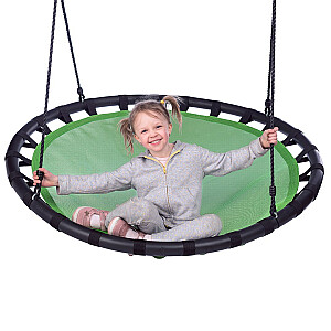 NILS CAMP Sūpynės gandro lizdas NB5036 Žalias 120 cm