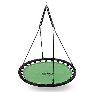 NILS CAMP Sūpynės gandro lizdas NB5036 Žalias 120 cm