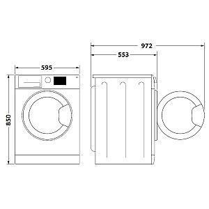 Skalbimo mašina MTWA71252WPL