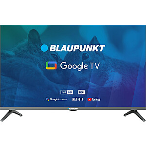 32 colių televizorius Blaupunkt 32FBG5000S Full HD LED, GoogleTV, Dolby Digital, WiFi 2,4-5 GHz, BT, juodas