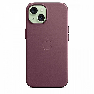 FineWoven Apple iPhone 15 dėklas su MagSafe Mulberry apdaila