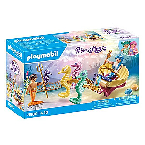 Playmobil Princess Magic 71500 Povandeniniai gyventojai su jūrų arkliuko vežimu