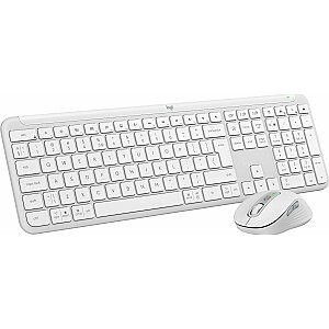Klaviatūra ir pelė Logitech Signature Slim MK950 balta (920-012491)