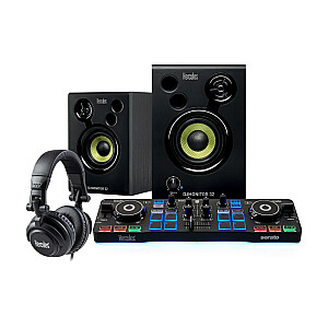 Hercules DJ Starter Kit, juoda