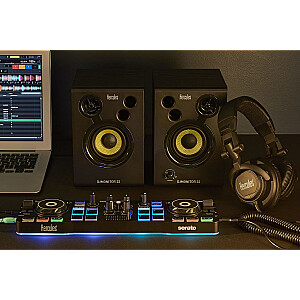 Hercules DJ Starter Kit, juoda