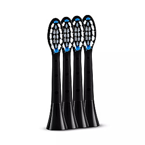 Silkn SYR4PEUZR001 SonicYou Refill Brush Heads Family Pack (4 pcs) Black Medium