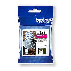 Brother LC422M | Ink Cartridge | Magenta