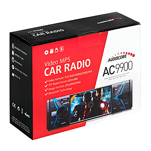 Audiocore AC9900 MP5 AVI DivX Головное устройство громкой связи Bluetooth + пульт дистанционного управления