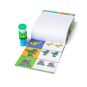 MELISSA & DOUG игровой комплект с наклейками Sticker WOW! Динозавр