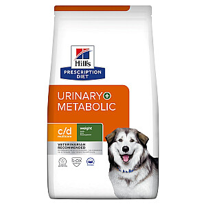 Hill's PRESCRIPTION DIET Canine c/d Multicare + Metabolic Dry šunų maistas 12 kg