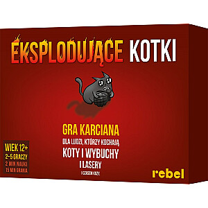 Exploding Kittens (naujas leidimas) REBEL