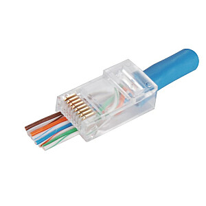 Alantec WT117 RJ-45 laidų jungtis skaidri