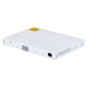 Cisco CBS350-24FP-4X-EU tinklo jungiklis valdomas Gigabit Ethernet L2/L3 (10/100/1000), sidabrinis