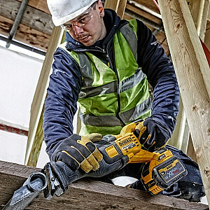 Сабельная пила DeWALT DCS389X2-QW 3000 об/мин Черный, Желтый