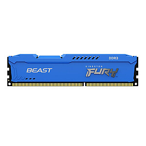 FURY Beast 4GB atminties modulis 1 x 4GB DDR3 1600MHz