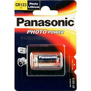 Panasonic CR 123 Блистерная упаковка 1 шт.