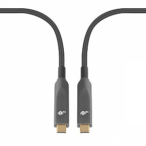 USB CC optinis vaizdo kabelis 5m 4K