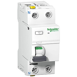 Liekamosios srovės įtaisas Schneider Electric Acti9 iID-40-2-30-A 40A 2 polių 30 mA tipas A, A9Z21240