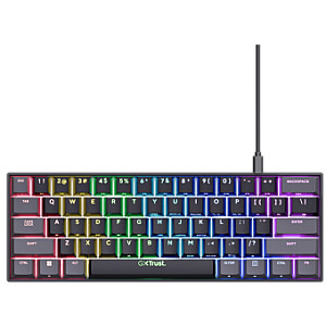 Klaviatūra Trust GXT 867 ACIRA Black