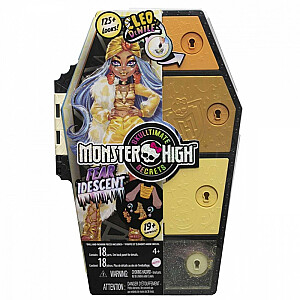 Monster High Scarysecrets 2 serijos lėlė blizganti Cleo De Nile